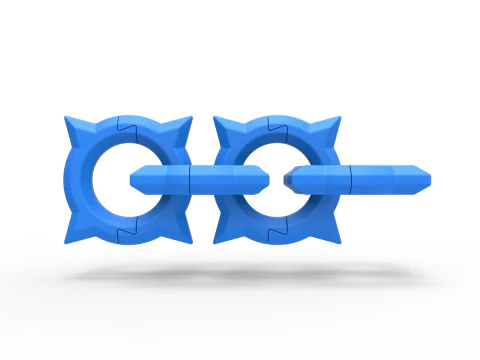 コスプレチェーン 28 3Dプリントモデル