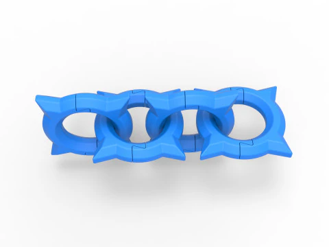 コスプレチェーン 28 3Dプリントモデル