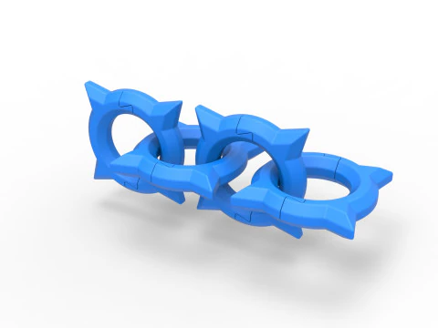 コスプレチェーン 28 3Dプリントモデル