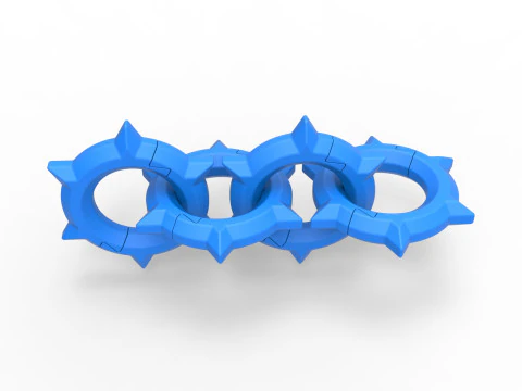 角色扮演链 29 3D 打印模型