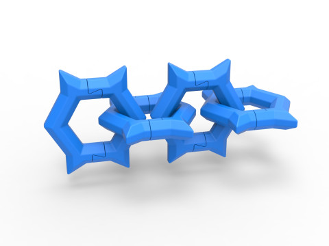 Cosplay Chain 30 Model Cetak 3D