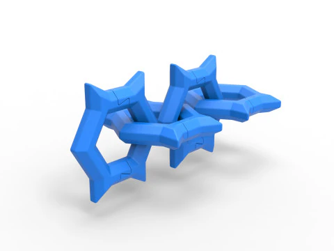 Rantai Cosplay 30 Model Cetak 3D