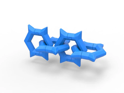 Rantai Cosplay 30 Model Cetak 3D