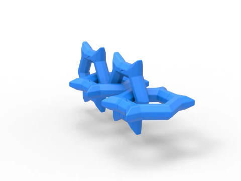 Rantai Cosplay 30 Model Cetak 3D