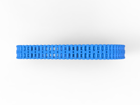 Chain drive Version 3 Scale 1 to 25 3D Print Model