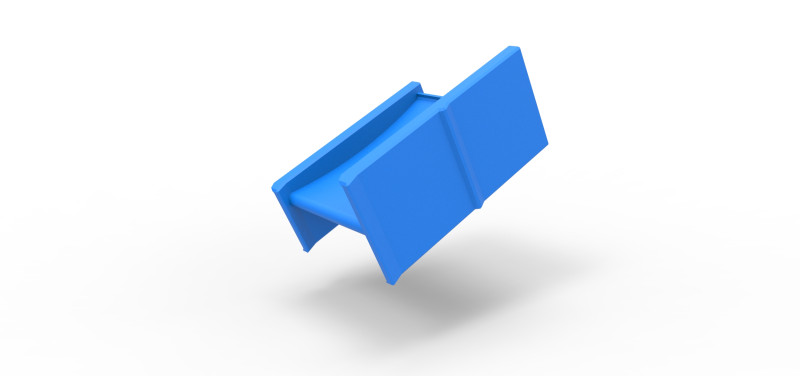 Top wing of Pavement 600 Micro sprint car Scale 1 to 25 3D Принт Модель .c4d .max .obj .3ds .fbx .stl .blend 