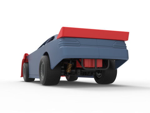 Australian Super Sedan Scale 1 to 25 3D Принт Модель