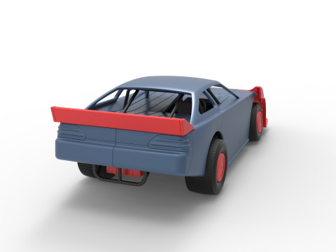 Australian Super Sedan Scale 1 to 25 3D Принт Модель