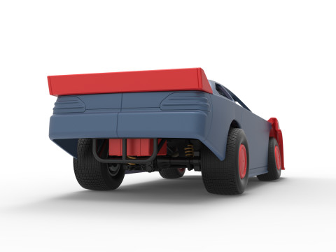 Australian Super Sedan Scale 1 to 25 3D Принт Модель