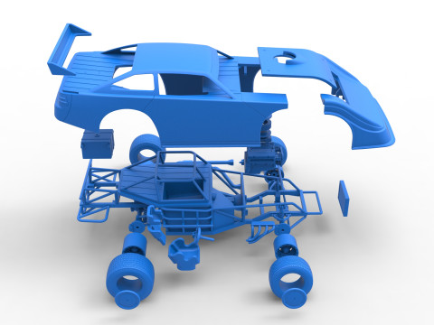 Australian Super Sedan Scale 1 to 25 3D Принт Модель
