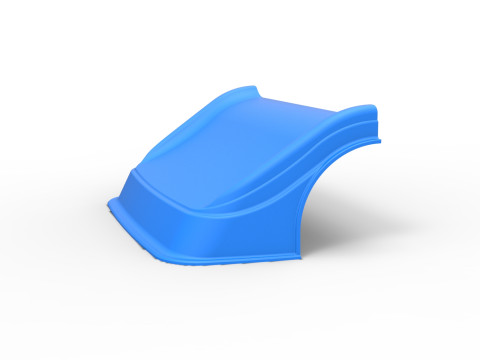 Nose for Australian Super Sedan Scale 1 to 25 3D Print Model