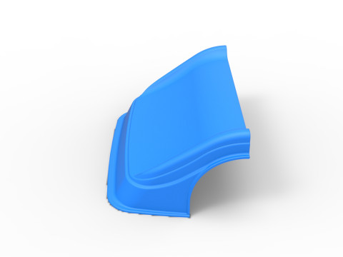 Nose for Australian Super Sedan Scale 1 to 25 3D 프린트 모델