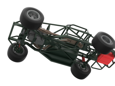 Australian Super Sedan Base Scale 1 to 25 3D Baskı Modeli