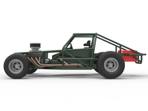 Australian Super Sedan Base Scale 1 to 25 3D Baskı Modeli