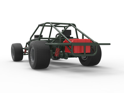 Australian Super Sedan Base Scale 1 to 25 3D Baskı Modeli
