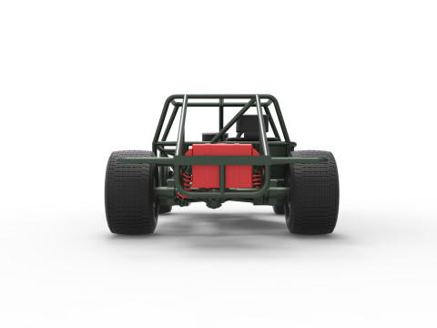 Australian Super Sedan Base Scale 1 to 25 3D Baskı Modeli