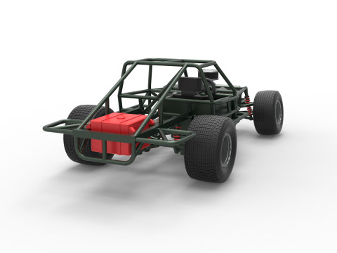 Australian Super Sedan Base Scale 1 to 25 3D Baskı Modeli