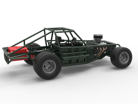 Australian Super Sedan Base Scale 1 to 25 3D Baskı Modeli