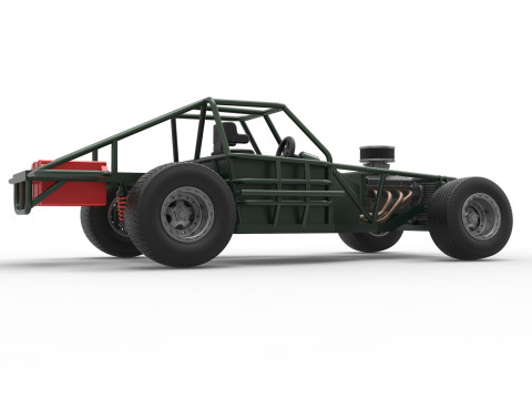 Australian Super Sedan Base Scale 1 to 25 3D Baskı Modeli