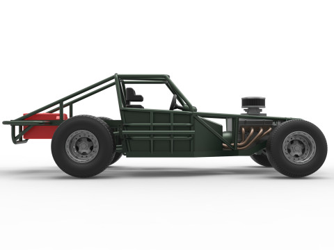 Australian Super Sedan Base Scale 1 to 25 3D Baskı Modeli