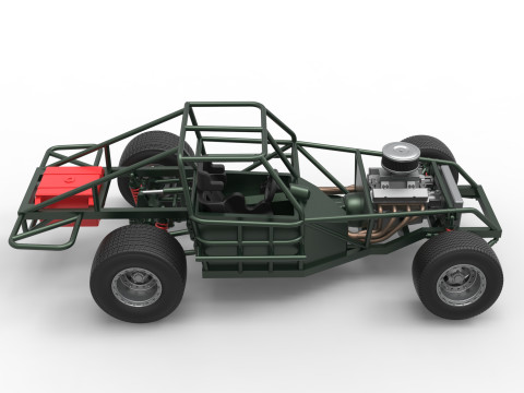 Australian Super Sedan Base Scale 1 to 25 3D Baskı Modeli