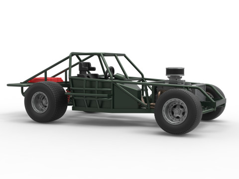 Australian Super Sedan Base Scale 1 to 25 3D Baskı Modeli