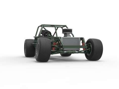 Australian Super Sedan Base Scale 1 to 25 3D Baskı Modeli