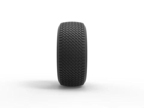 Tire of Dirt Modified stock car V6 Scale 1 to 25 3D Print Model