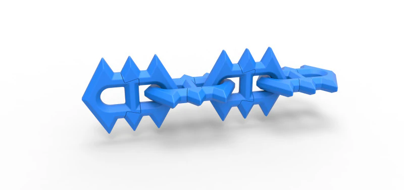 Cosplay Chain 32 3D Print Model .c4d .max .obj .3ds .fbx .stl .blend 