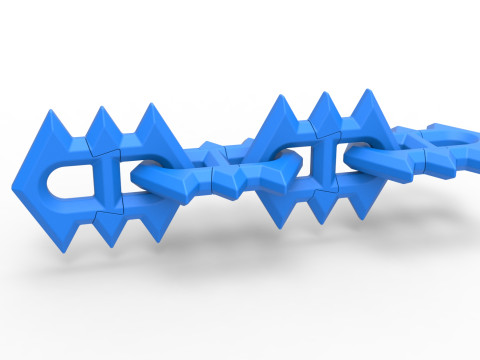 Cosplay Chain 32 3D Print Model