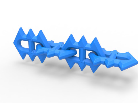 Cosplay Chain 32 Modelo de impresión 3D