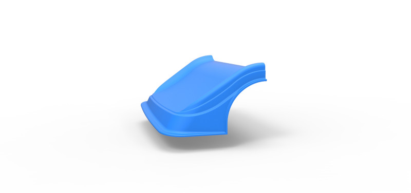 Non symmetric Nose for Australian Super Sedan Scale 1 to 25 Modello di stampa 3D .c4d .max .obj .3ds .fbx .stl .blend 