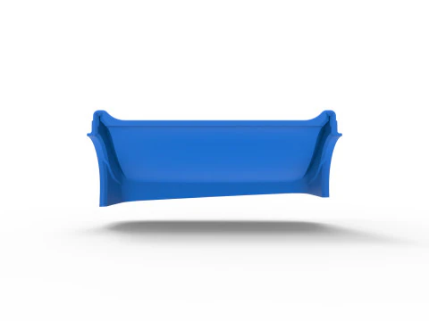 Non symmetric Nose for Australian Super Sedan Scale 1 to 25 3D Print Model