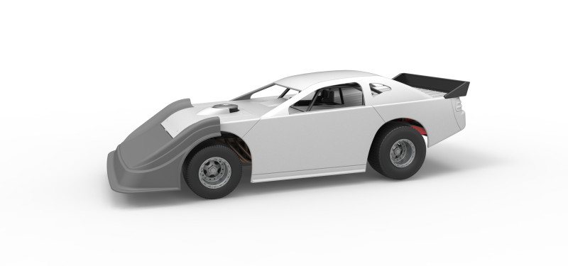 Australian Super Sedan Version 2 Scale 1 to 25 3D 프린트 모델 .c4d .max .obj .3ds .fbx .stl .blend 