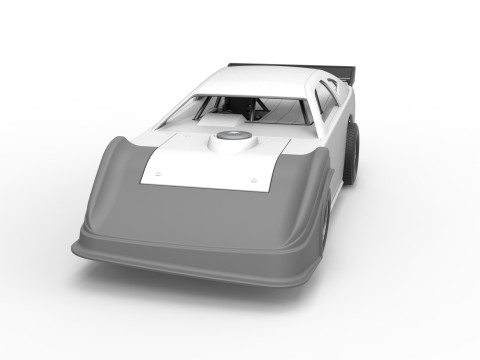 Australian Super Sedan Version 2 Scale 1 to 25 3D 프린트 모델
