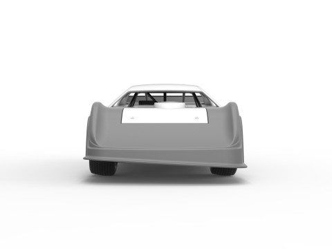 Australian Super Sedan Version 2 Scale 1 to 25 3D 프린트 모델
