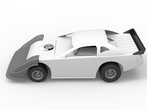 Australian Super Sedan Version 2 Scale 1 to 25 3D 프린트 모델
