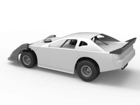 Australian Super Sedan Version 2 Scale 1 to 25 3D 프린트 모델