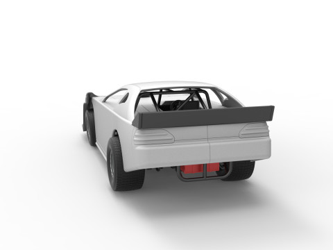 Australian Super Sedan Version 2 Scale 1 to 25 3D 프린트 모델