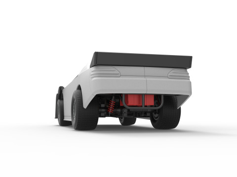 Australian Super Sedan Version 2 Scale 1 to 25 3D 프린트 모델