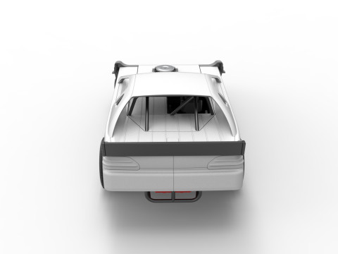 Australian Super Sedan Version 2 Scale 1 to 25 3D 프린트 모델