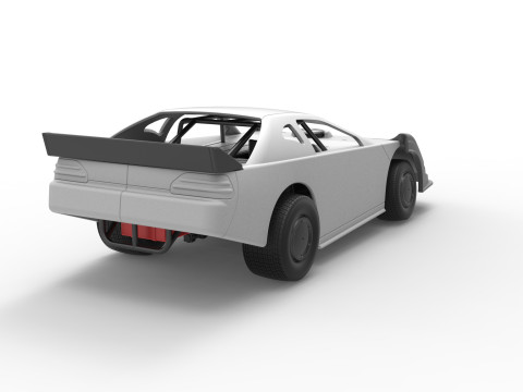 Australian Super Sedan Version 2 Scale 1 to 25 3D 프린트 모델
