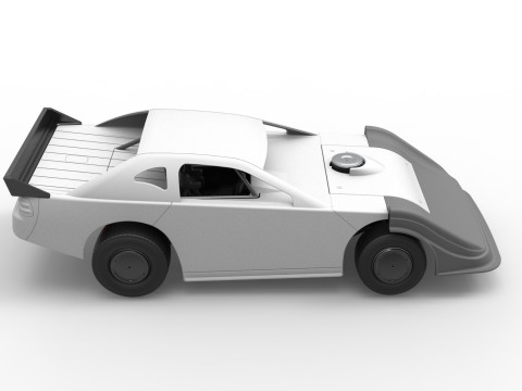 Australian Super Sedan Version 2 Scale 1 to 25 3D 프린트 모델