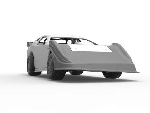Australian Super Sedan Version 2 Scale 1 to 25 3D 프린트 모델