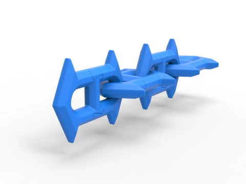 Cosplay Chain 34 3D Print Model