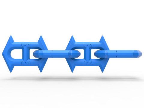 Cosplay Chain 34 3D Print Model