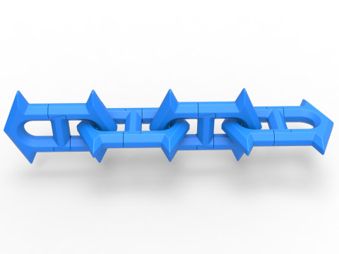 Cosplay Chain 34 3D Print Model
