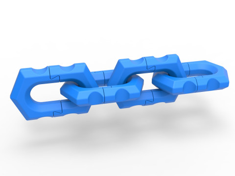 Cosplay Chain 35 Model Cetak 3D