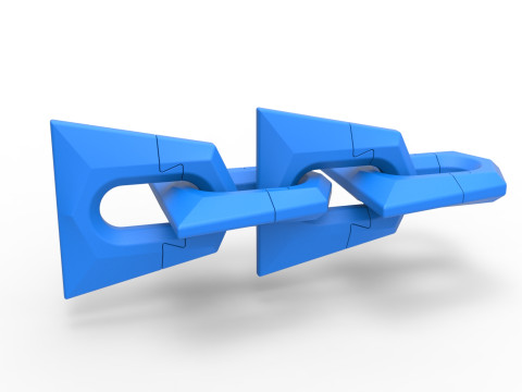 Cosplay Chain 36 Model Cetak 3D