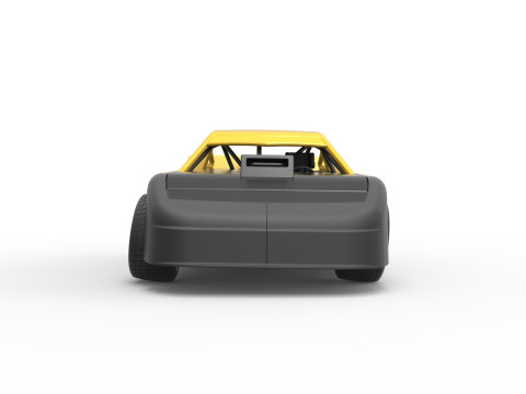 New Zealand Super Saloon race car Scale 1 to 25 Modelo de Impressão 3D